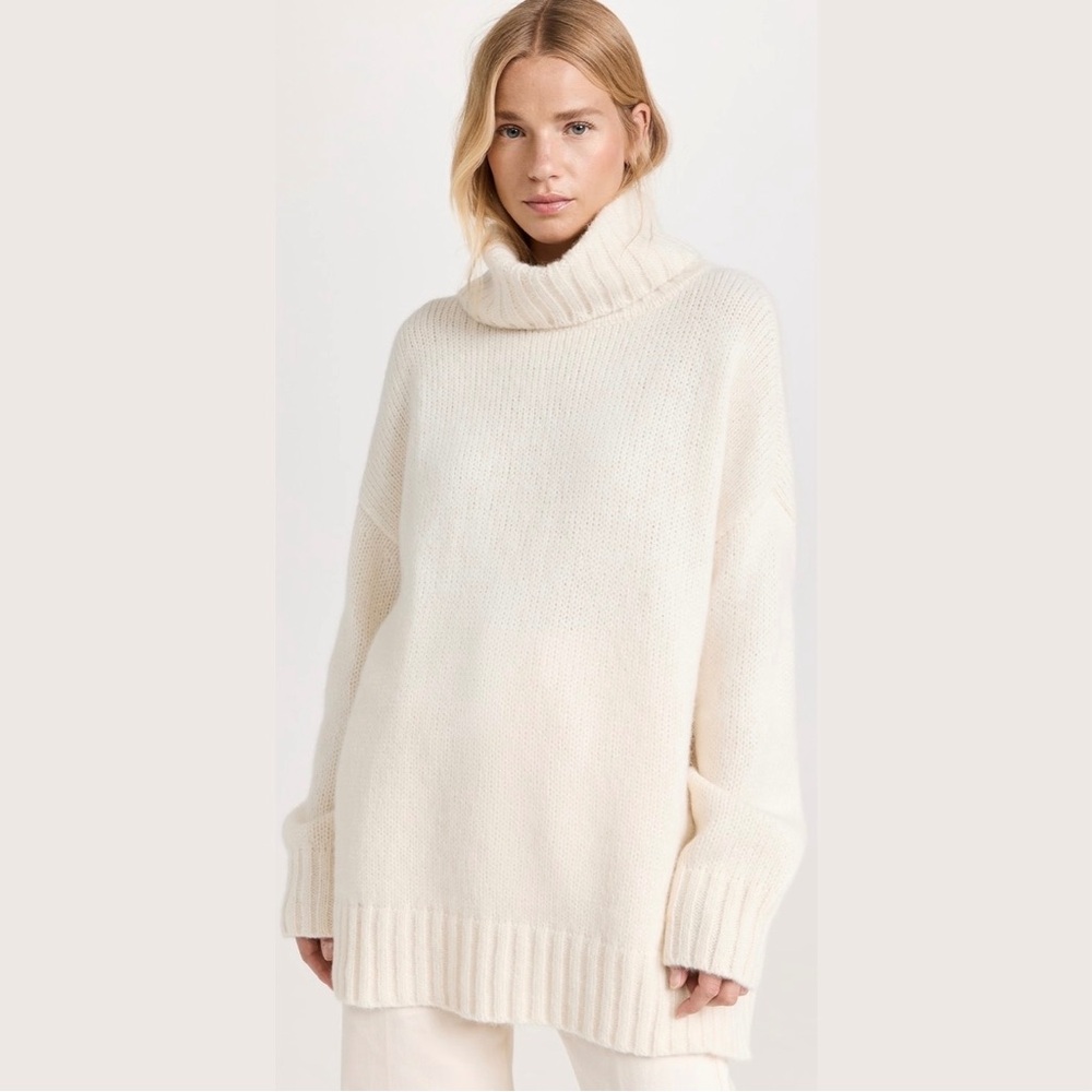 Cozy Cream Turtleneck Sweater